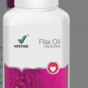 Vestige Flax Oil Capsules 90 Capsules | Rich in Omega-3 | Supports Heart, Joint & Overall Wellness