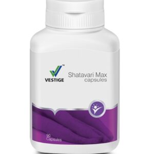 Vestige Shatavari Max Capsules | Ayurvedic Women Health Supplement | Supports Hormonal Balance, Immunity & Energy | 90 Capsules